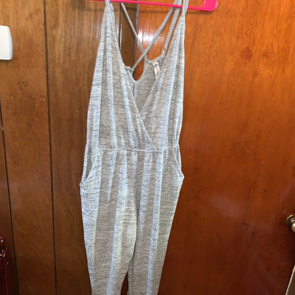 Grey jumpsuit